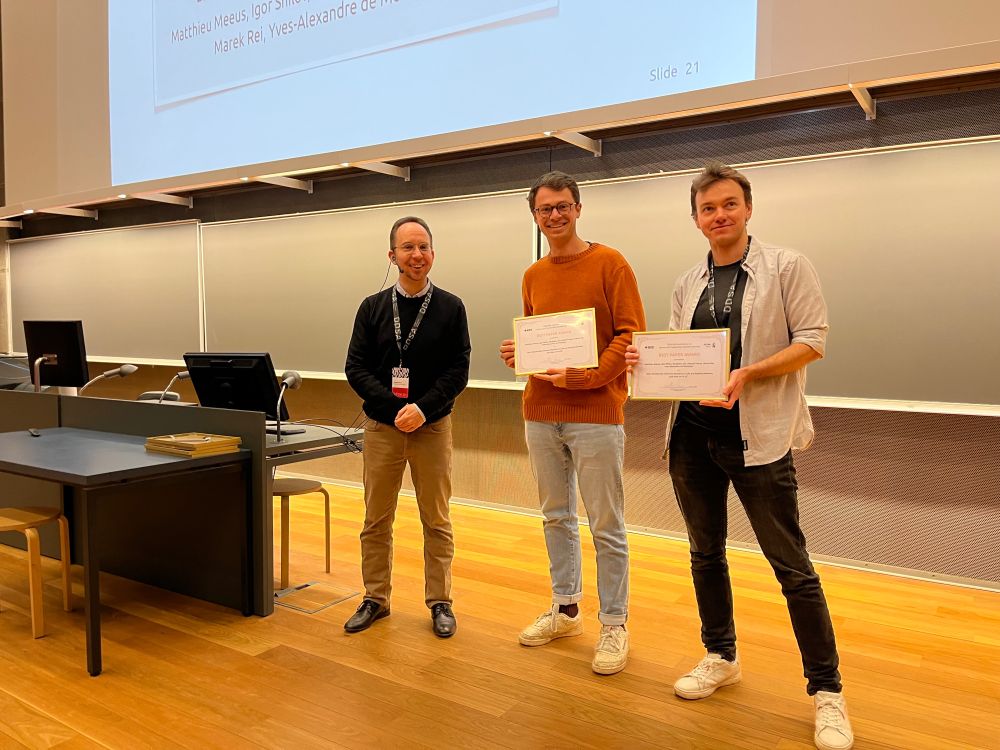 SaTML best paper